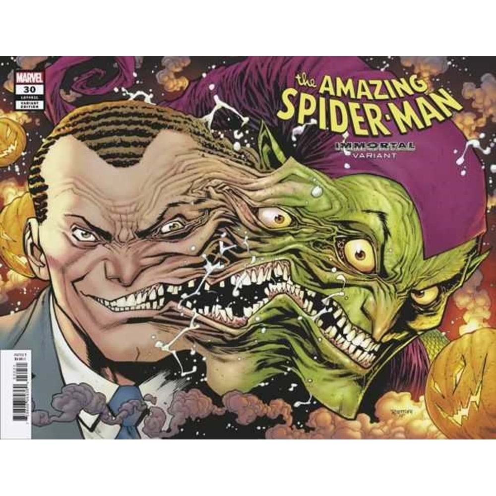 AMAZING SPIDER-MAN (2018) # 30 OTTLEY IMMORTAL WRAPAROUND VARIANT