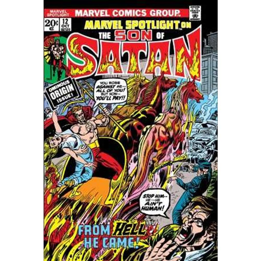 Son Of Satan Marvel Spotlight # 12 Facsimile Edition