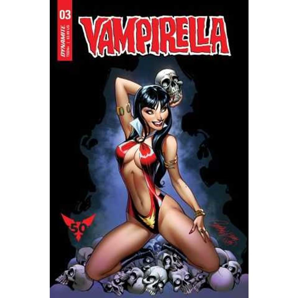 VAMPIRELLA (2019) # 3 COVER A J. SCOTT CAMPBELL