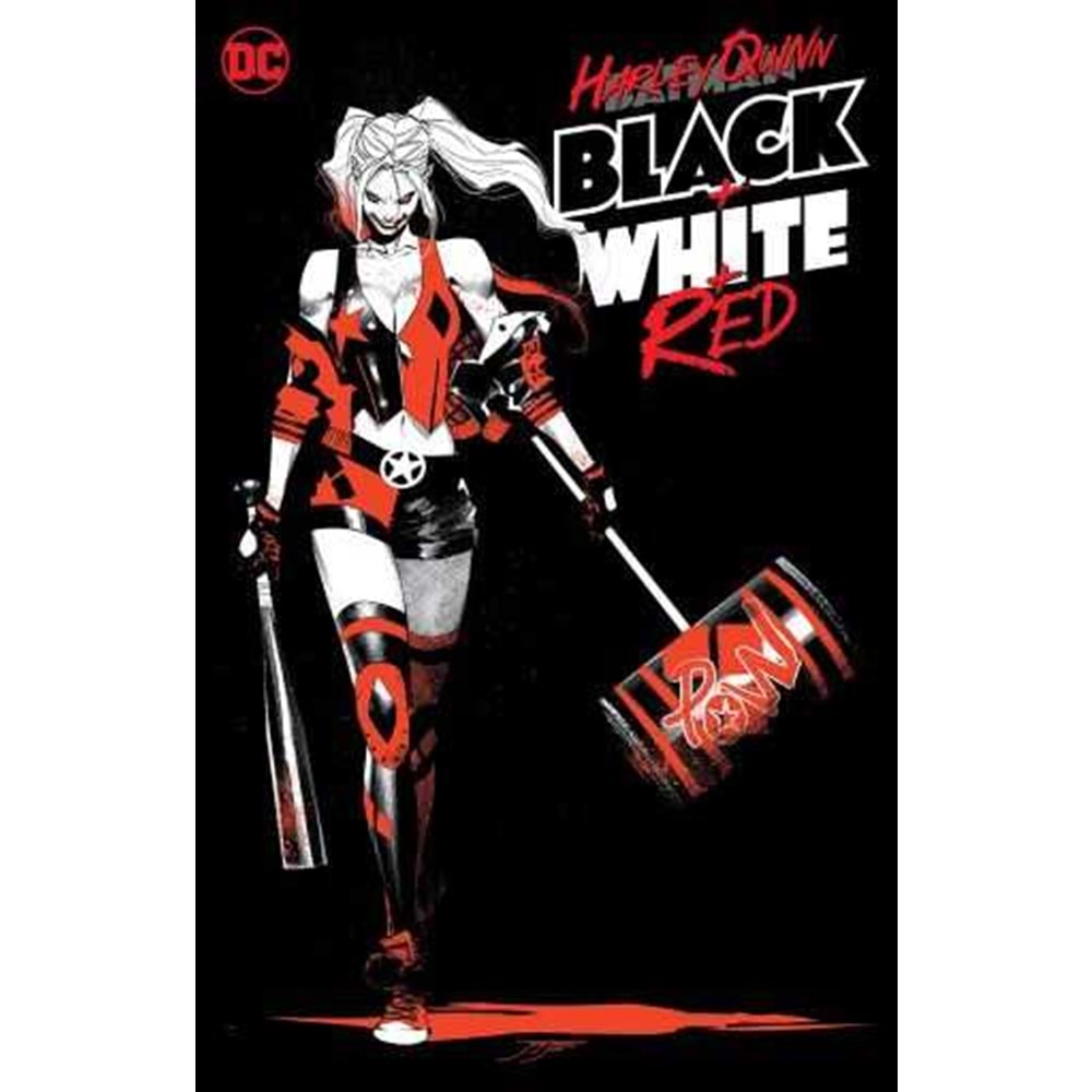 HARLEY QUINN BLACK WHITE RED TPB