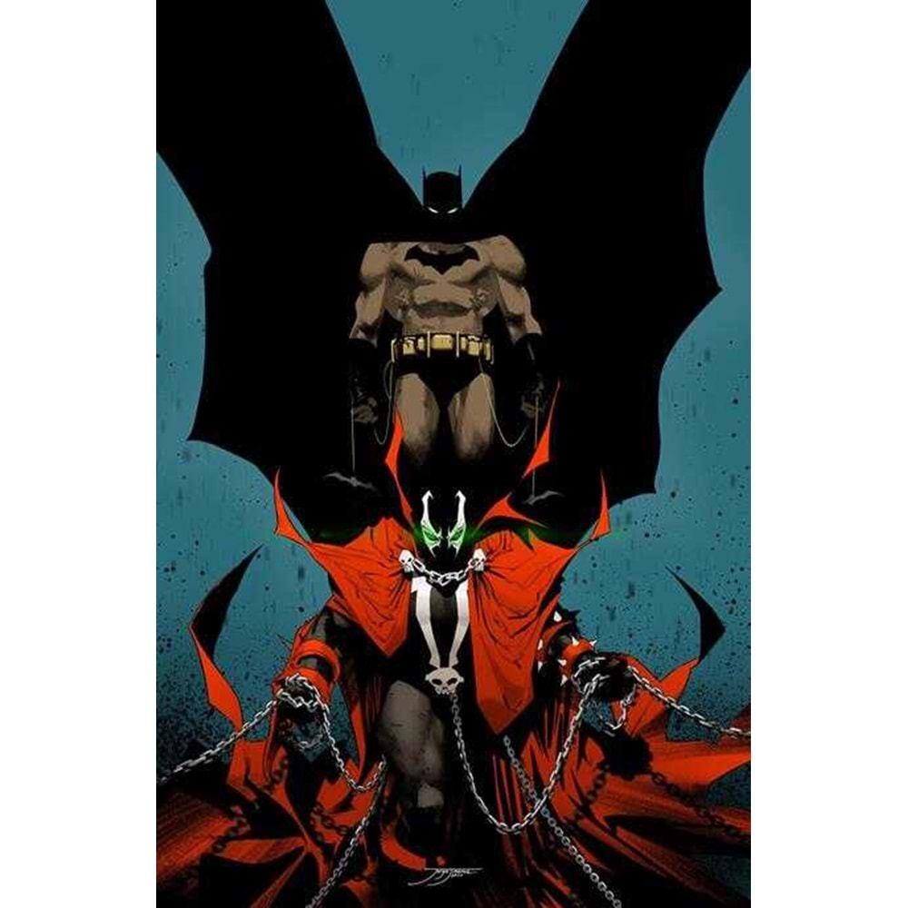 BATMAN SPAWN # 1 (ONE SHOT) COVER S JORGE JIMENEZ ACETATE VARIANT