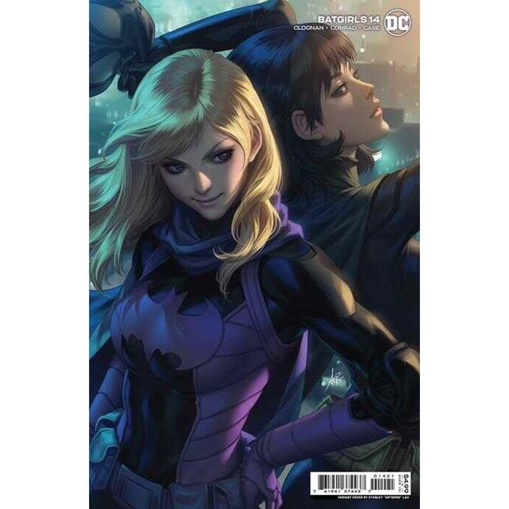 BATGIRLS # 14 COVER B STANLEY ARTGERM LAU CARD STOCK VARIANT