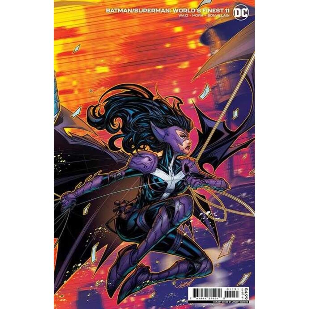 BATMAN SUPERMAN WORLDS FINEST (2022) # 11 COVER C JONBOY MEYERS HUNTRESS CONNECTING CARD STOCK VARIANT