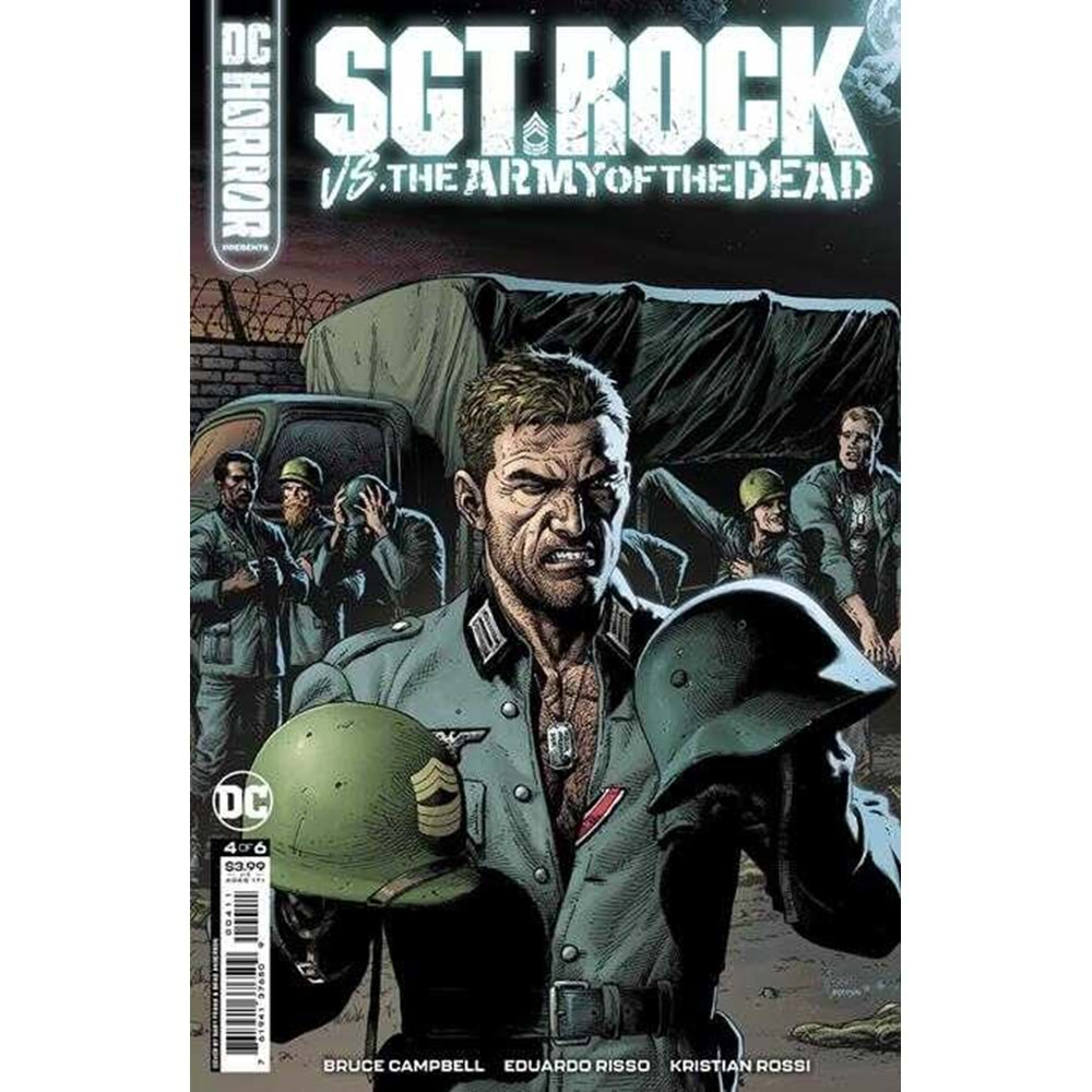 DC HORROR PRESENTS SGT ROCK VS THE ARMY OF THE DEAD # 4 (OF 6) COVER A GARY FRANK