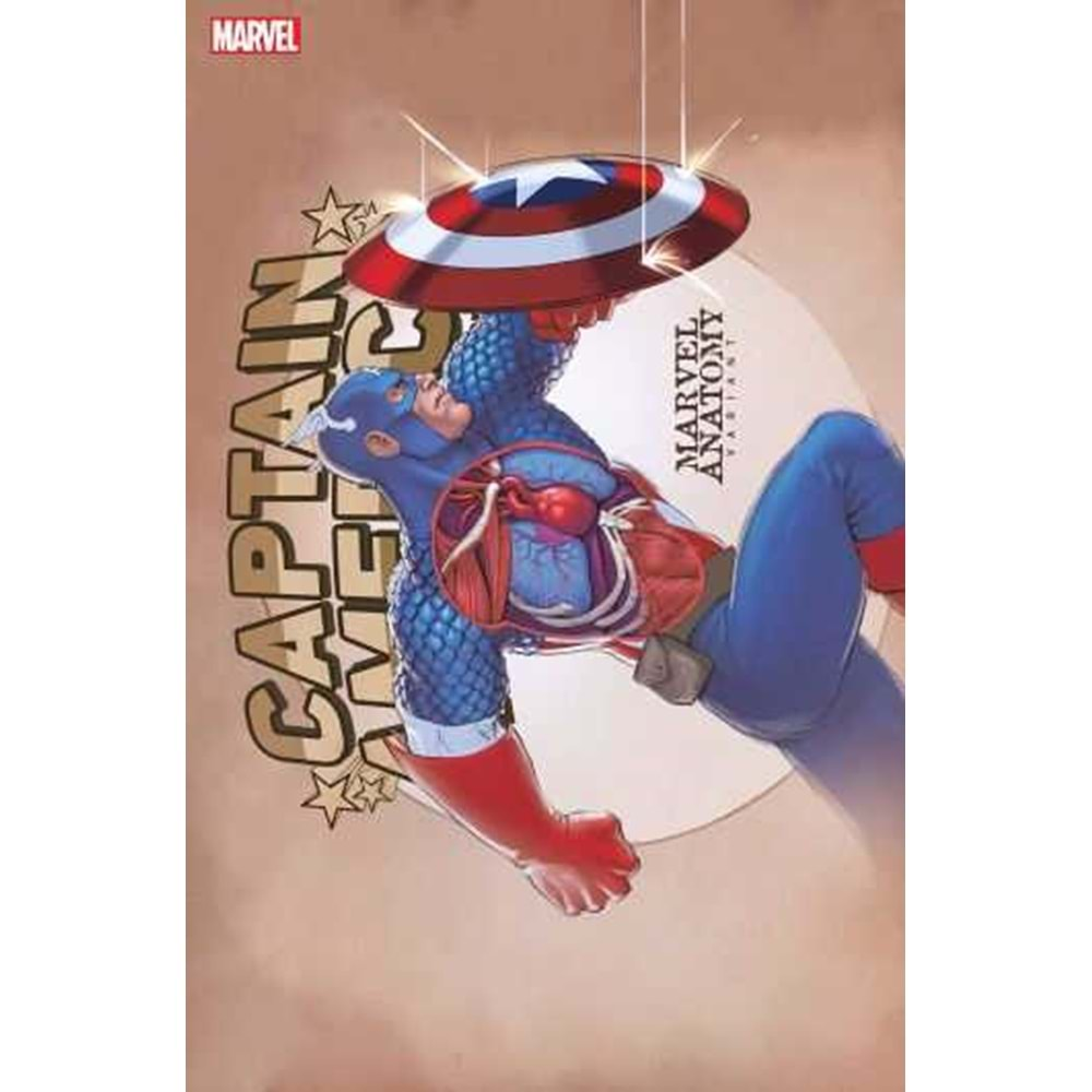 CAPTAIN AMERICA SENTINEL OF LIBERTY # 9 MARVEL ANATOMY VARIANT