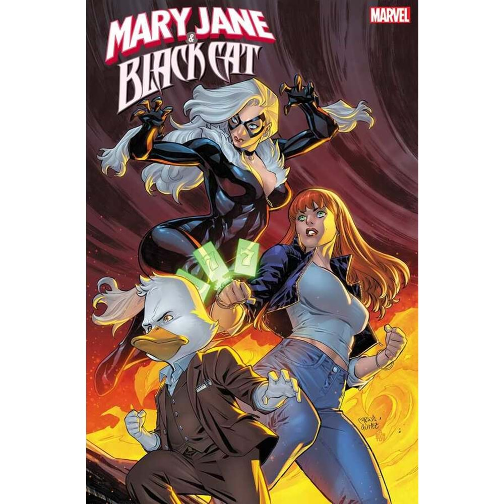 MARY JANE & BLACK CAT # 3 GOMEZ HOWARD THE DUCK VARIANT