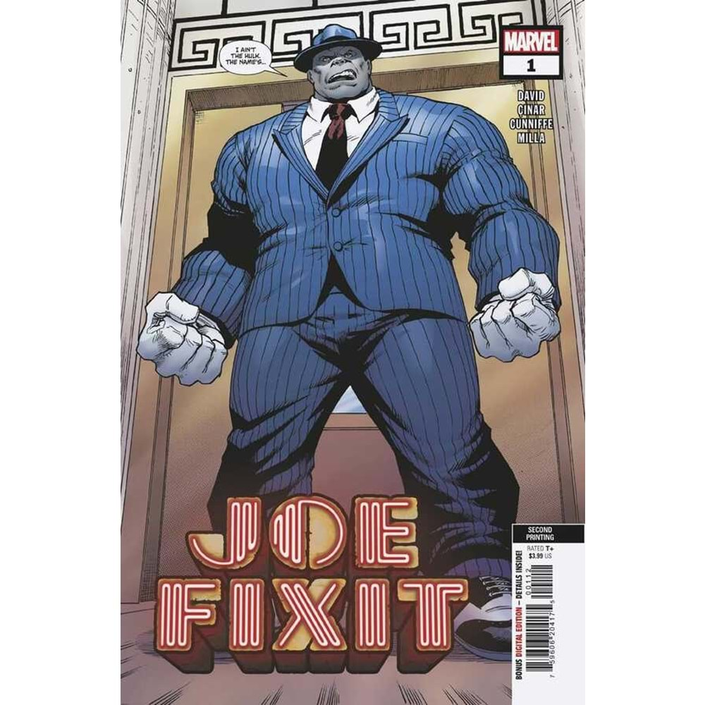 JOE FIXIT # 1 (OF 5) YILDIRAY CINAR 2ND PRINTING VARIANT