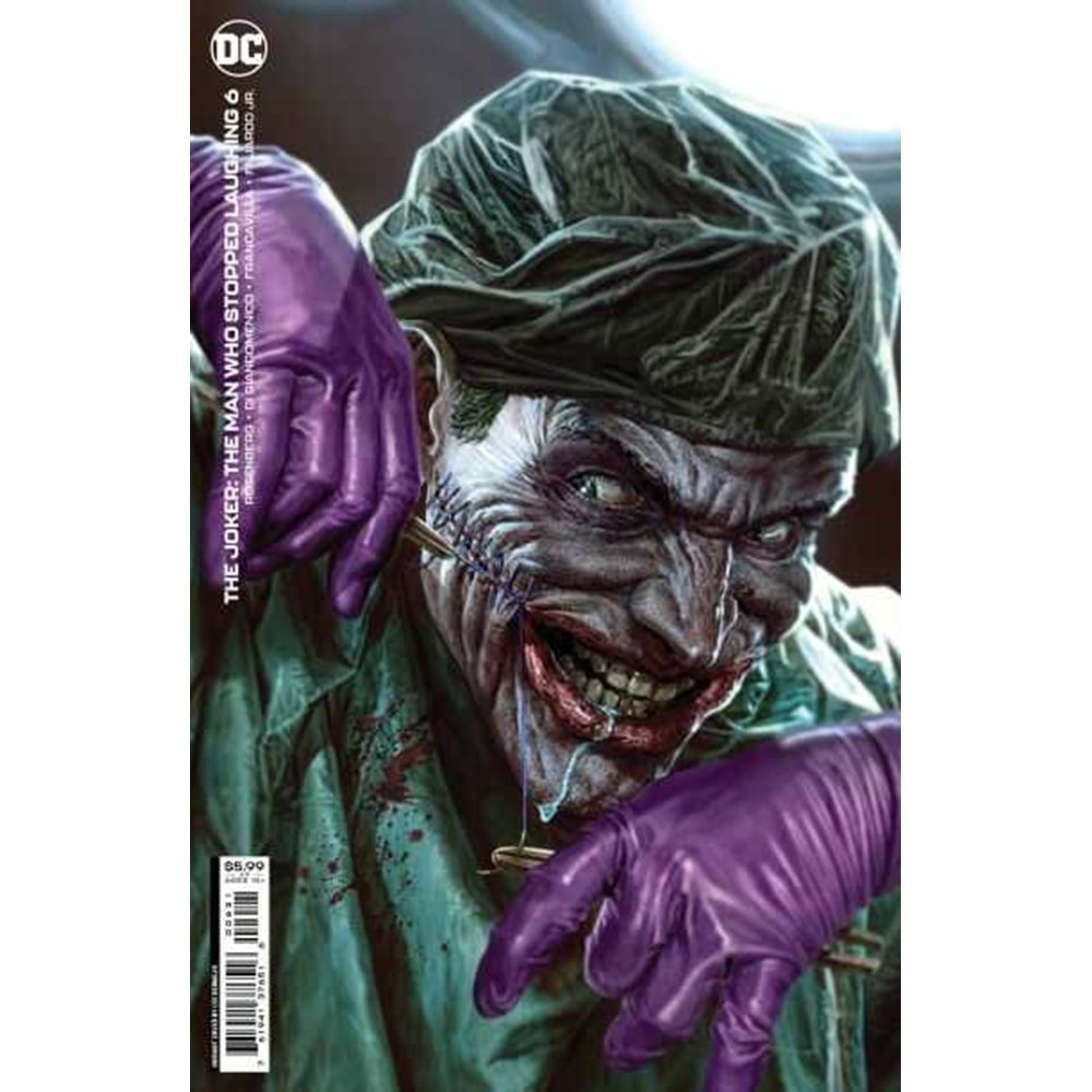 JOKER THE MAN WHO STOPPED LAUGHING # 6 COVER B LEE BERMEJO VARIANT