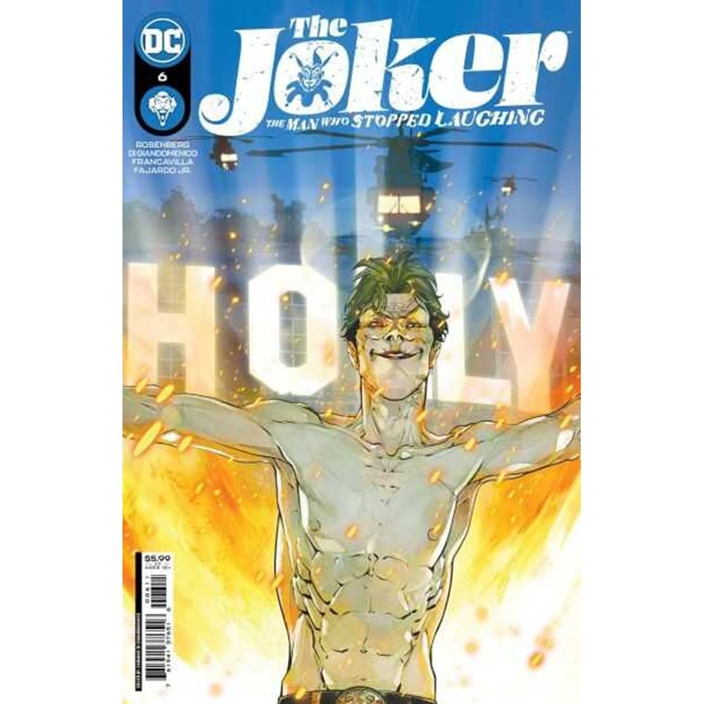 JOKER THE MAN WHO STOPPED LAUGHING # 6 COVER A CARMINE DI GIANDOMENICO