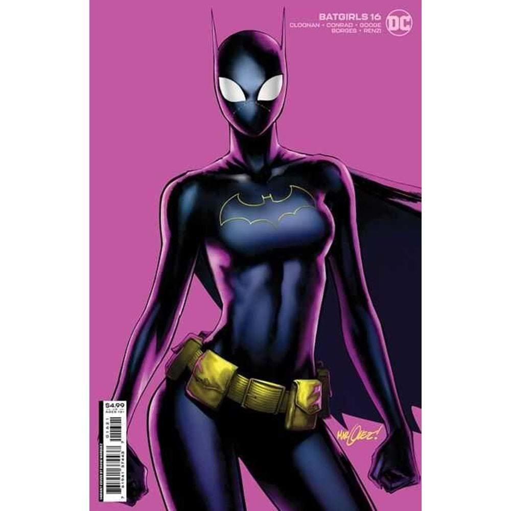 BATGIRLS # 16 COVER B DAVID MARQUEZ CARD STOCK VARIANT