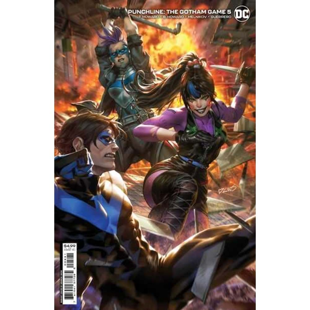 PUNCHLINE THE GOTHAM GAME # 5 (OF 6) COVER B DERRICK CHEW CARD STOCK VARIANT