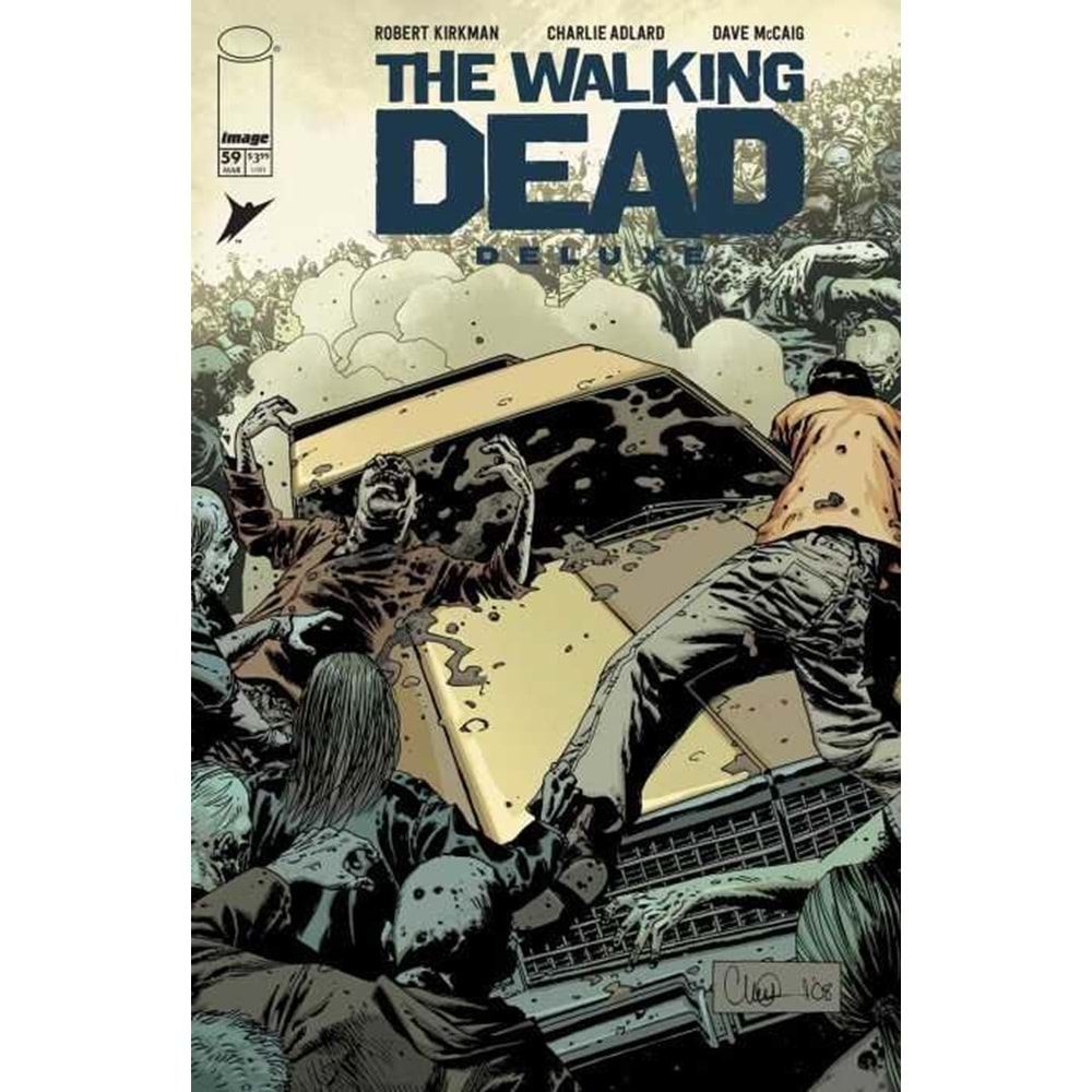 WALKING DEAD DLX # 59 COVER B ADLARD & MCCAIG