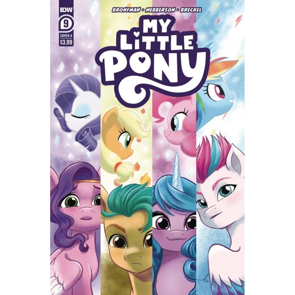 MY LITTLE PONY # 9 COVER A MEBBERSON