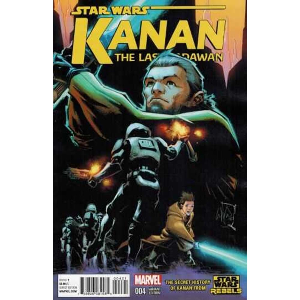 STAR WARS KANAN THE LAST PADAWAN # 4 1:25 PORTACIO VARIANT