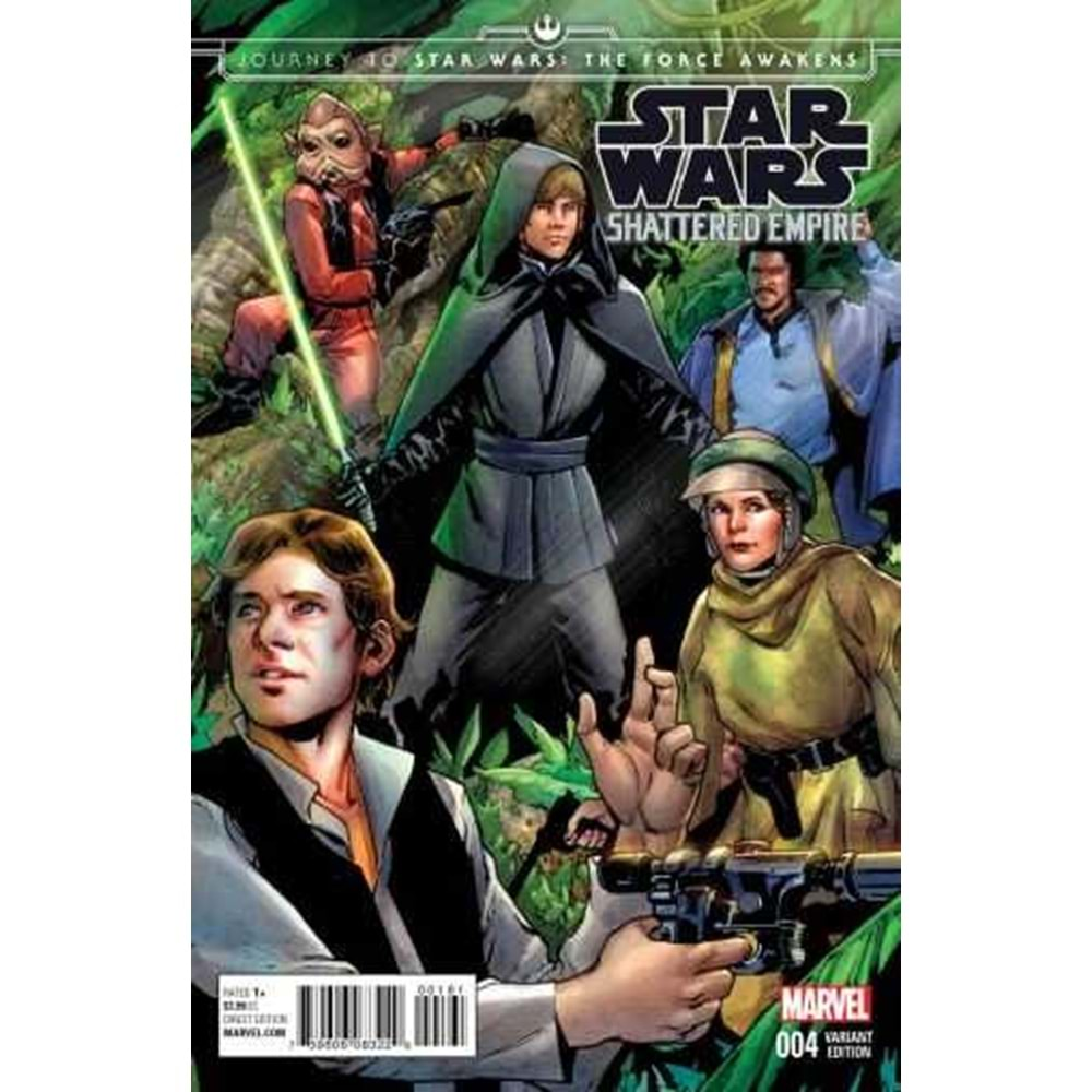 STAR WARS SHATTERED EMPIRE # 1-4 TAM SET (KAPAKLAR ANA KAPAK VARIANT KARIŞIKTIR)