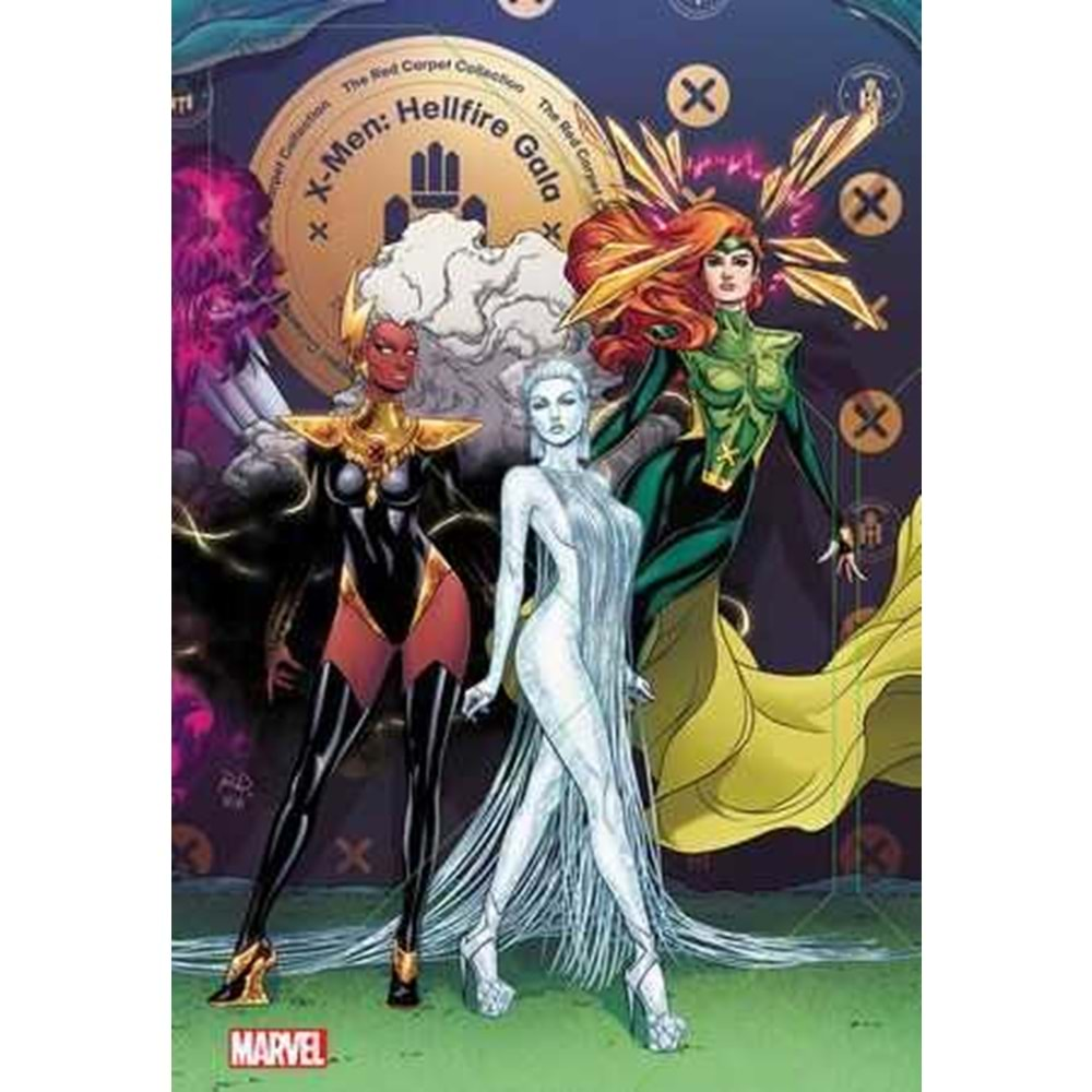 X-MEN HELLFIRE GALA RED CARPET COLLECTION HC DM VARIANT