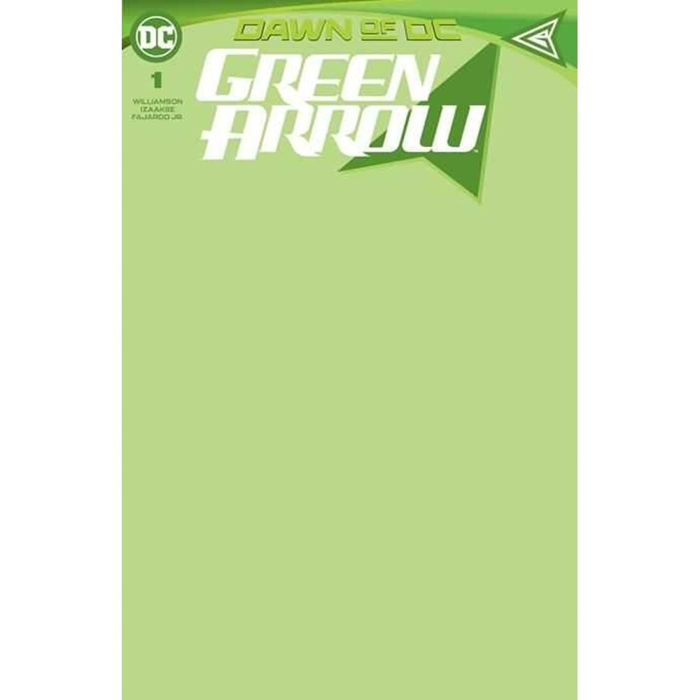 GREEN ARROW (2023) # 1 COVER D BLANK CARD STOCK VARIANT