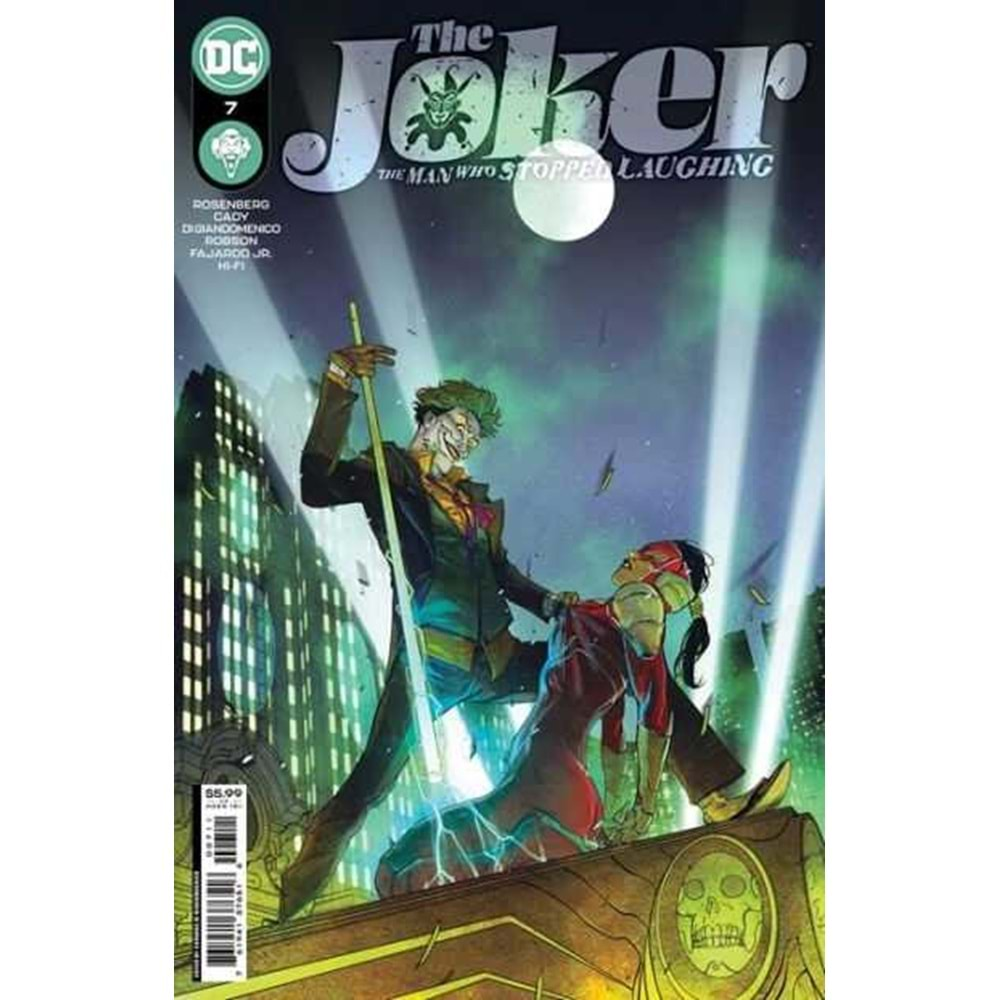 JOKER THE MAN WHO STOPPED LAUGHING # 7 COVER A CARMINE DI GIANDOMENICO