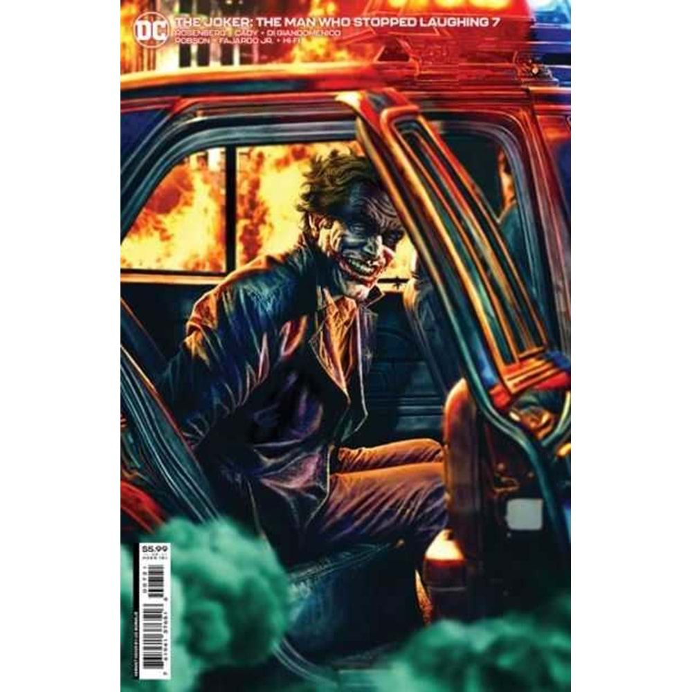 JOKER THE MAN WHO STOPPED LAUGHING # 7 COVER B LEE BERMEJO VARIANT