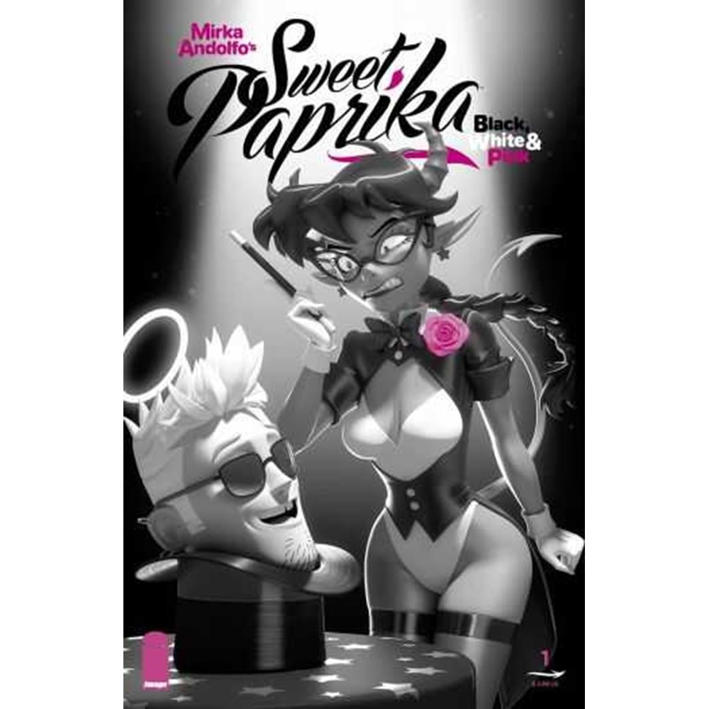 SWEET PAPRIKA BLACK WHITE & PINK # 1 (ONE SHOT) COVER F ANDREW HICKINBOTTOM