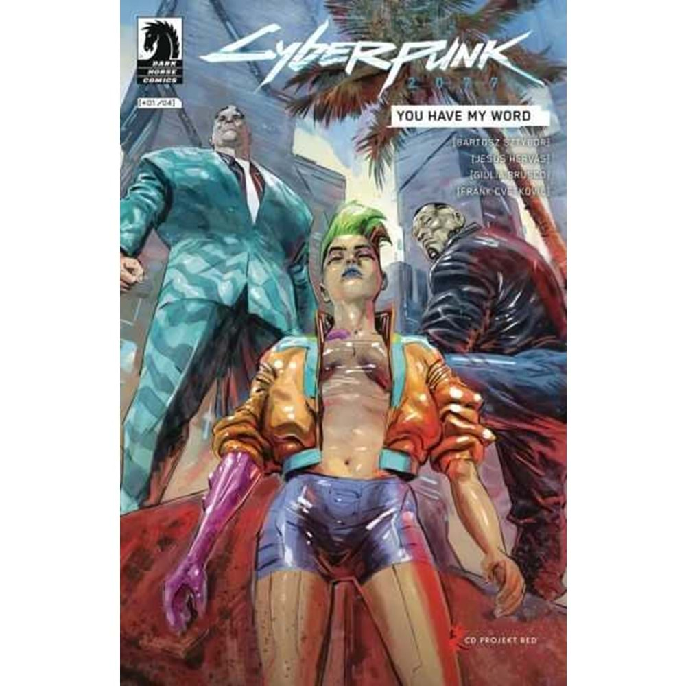 CYBERPUNK 2077 YOU HAVE MY WORD # 1-4 TAM SET