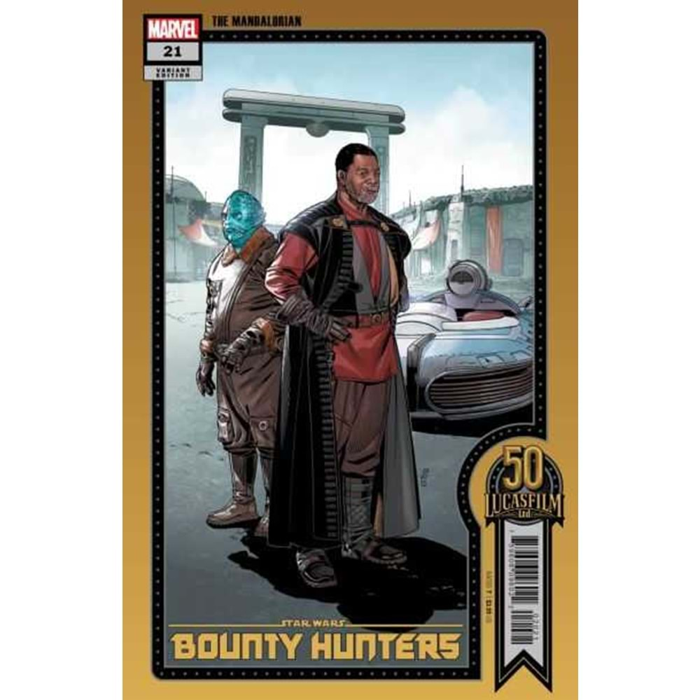 STAR WARS BOUNTY HUNTERS # 21 SPROUSE LUCASFILM 50TH ANNIVERSARY VARIANT