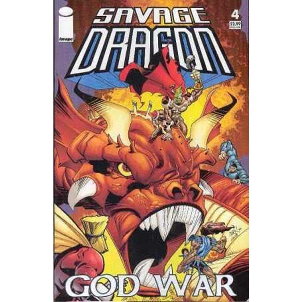 SAVAGE DRAGON GOD WAR # 4