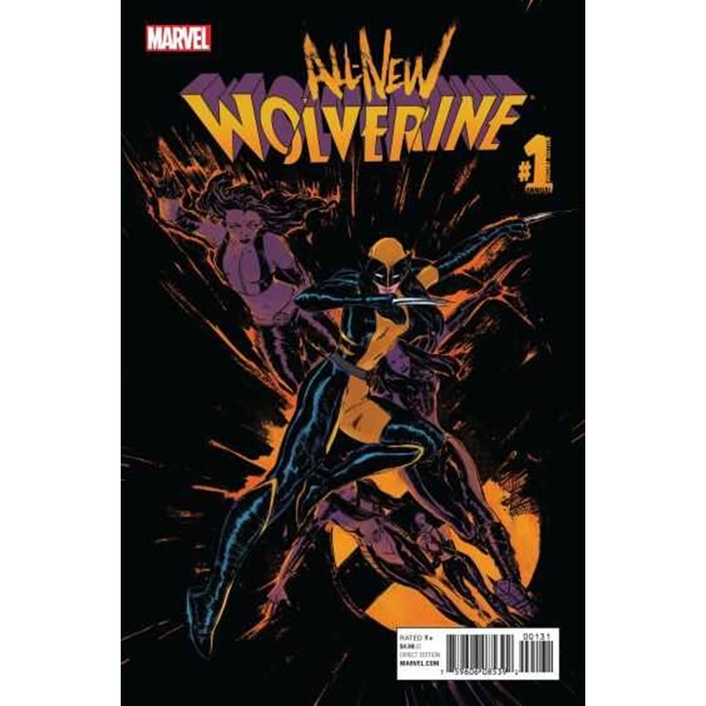 ALL NEW WOLVERINE ANNUAL # 1 DEL REY VARIANT