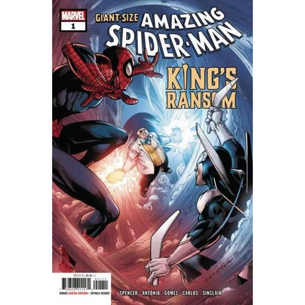 GIANT-SIZE AMAZING SPIDER-MAN KINGS RANSOM # 1 BALDEON VARIANT