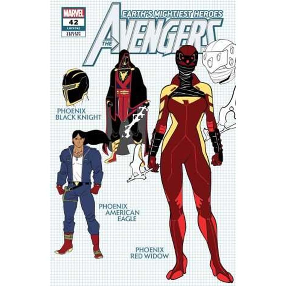 AVENGERS (2018) # 42 1:10 GARRON DESIGN VARIANT