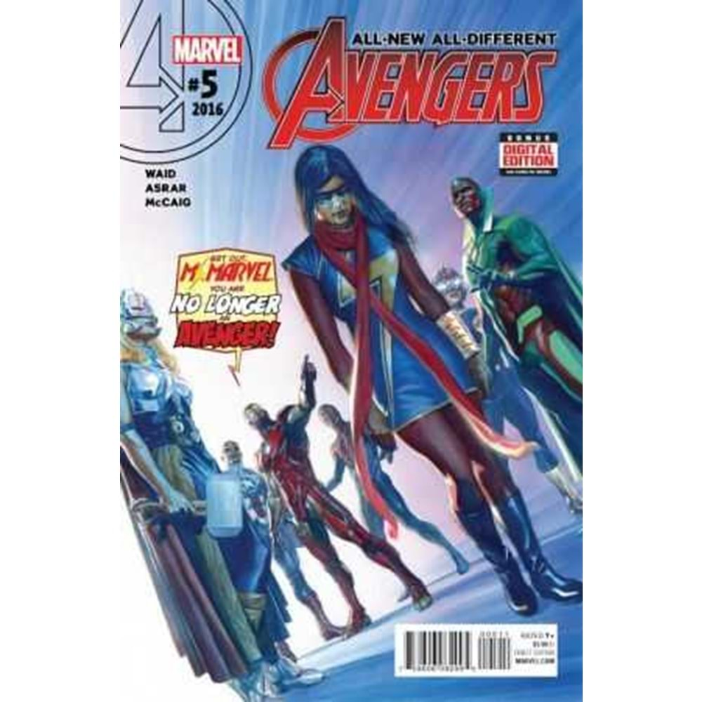 ALL NEW ALL DIFFERENT AVENGERS # 5