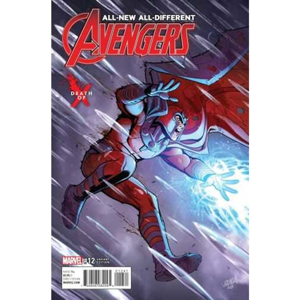 ALL NEW ALL DIFFERENT AVENGERS # 12 DEATH OF X VARIANT