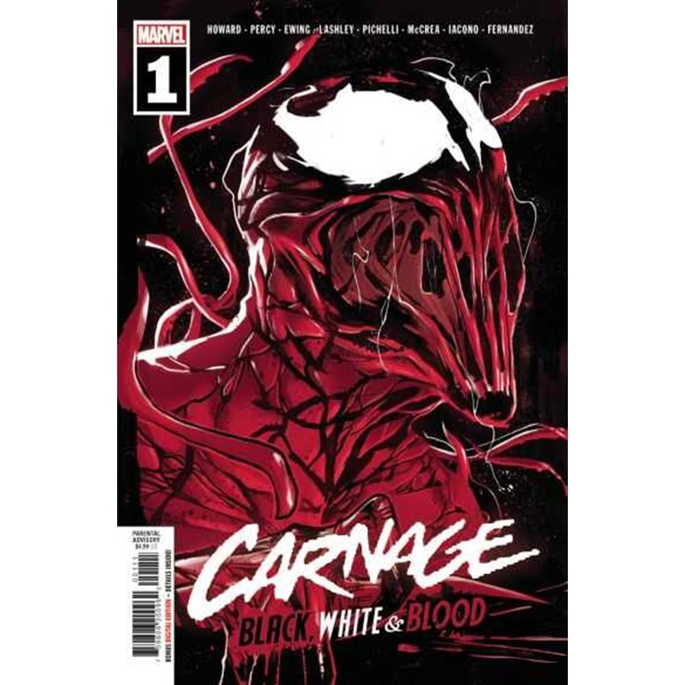 CARNAGE BLACK WHITE AND BLOOD # 1-4 TAM SET