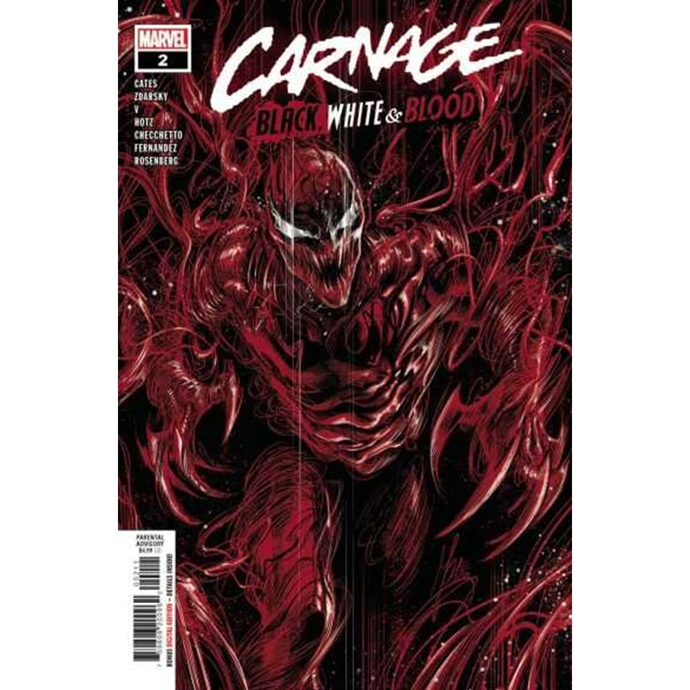 CARNAGE BLACK WHITE AND BLOOD # 1-4 TAM SET