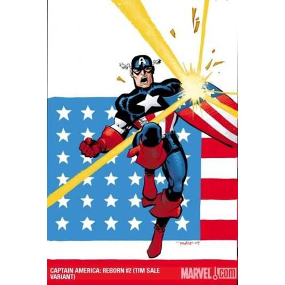 CAPTAIN AMERICA REBORN # 2 TIM SALE VARIANT