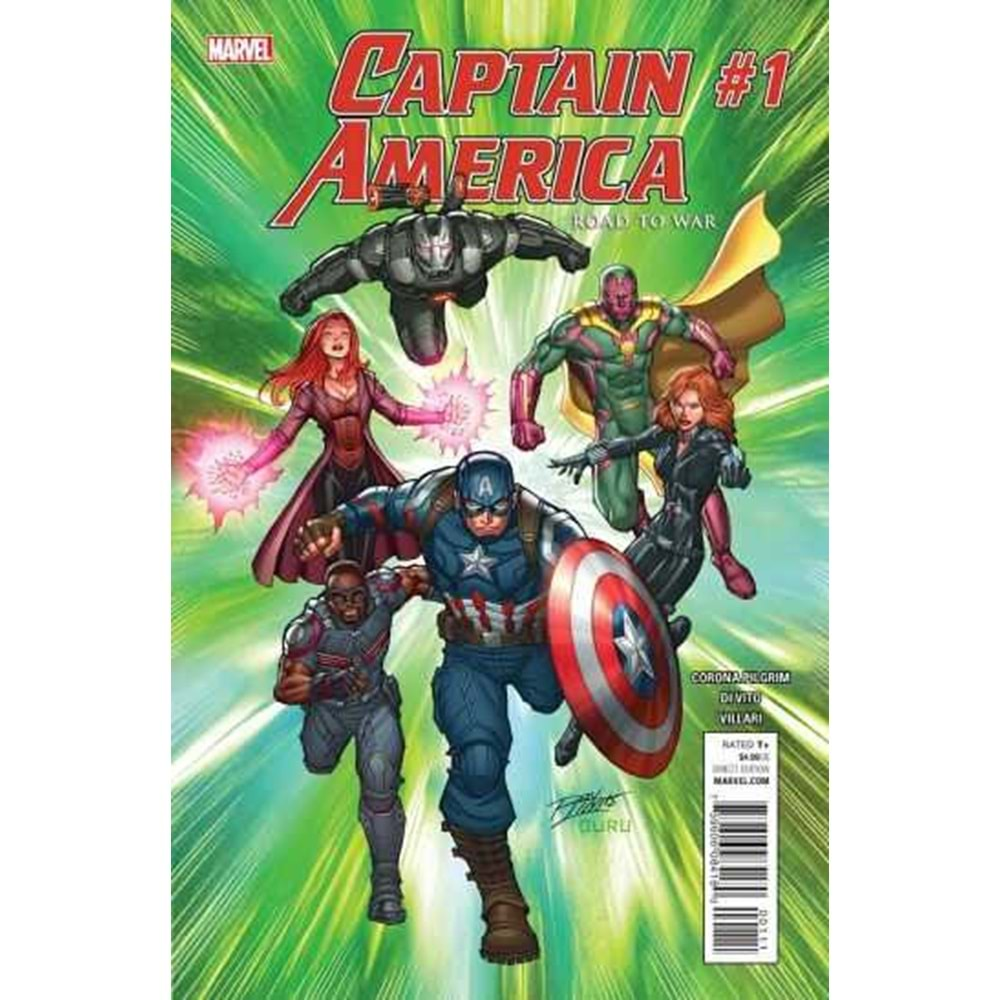 CAPTAIN AMERICA ROAD TO WAR # 1