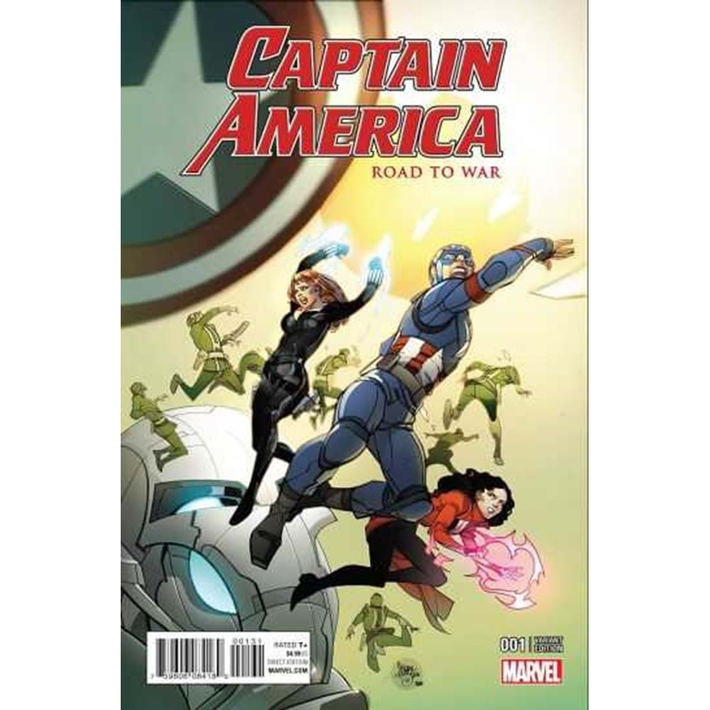 CAPTAIN AMERICA ROAD TO WAR # 1 FERRY VARIANT