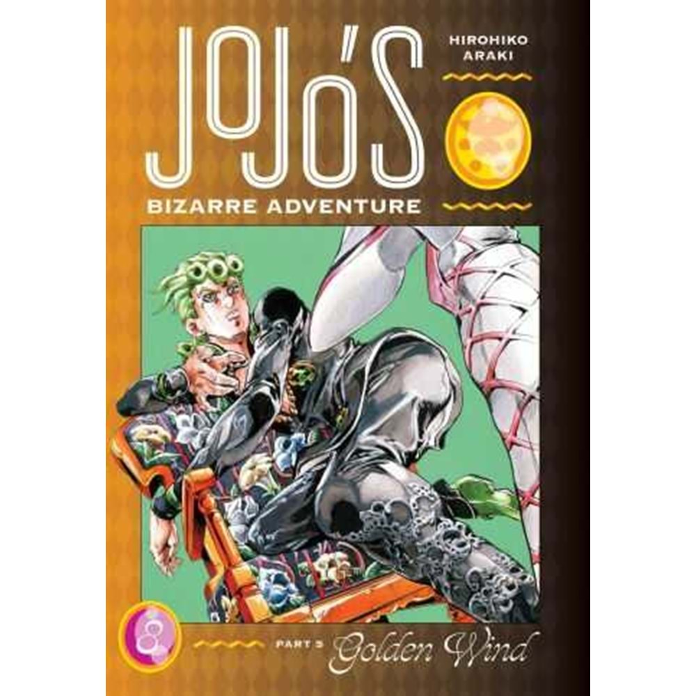 JOJOS BIZARRE ADVENTURES PART 5 GOLDEN WIND VOL 8 HC