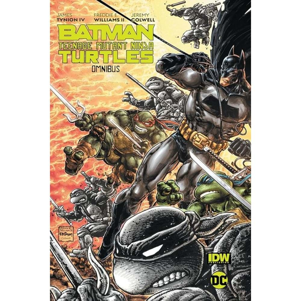 BATMAN TEENAGE MUTANT NINJA TURTLES OMNIBUS HC