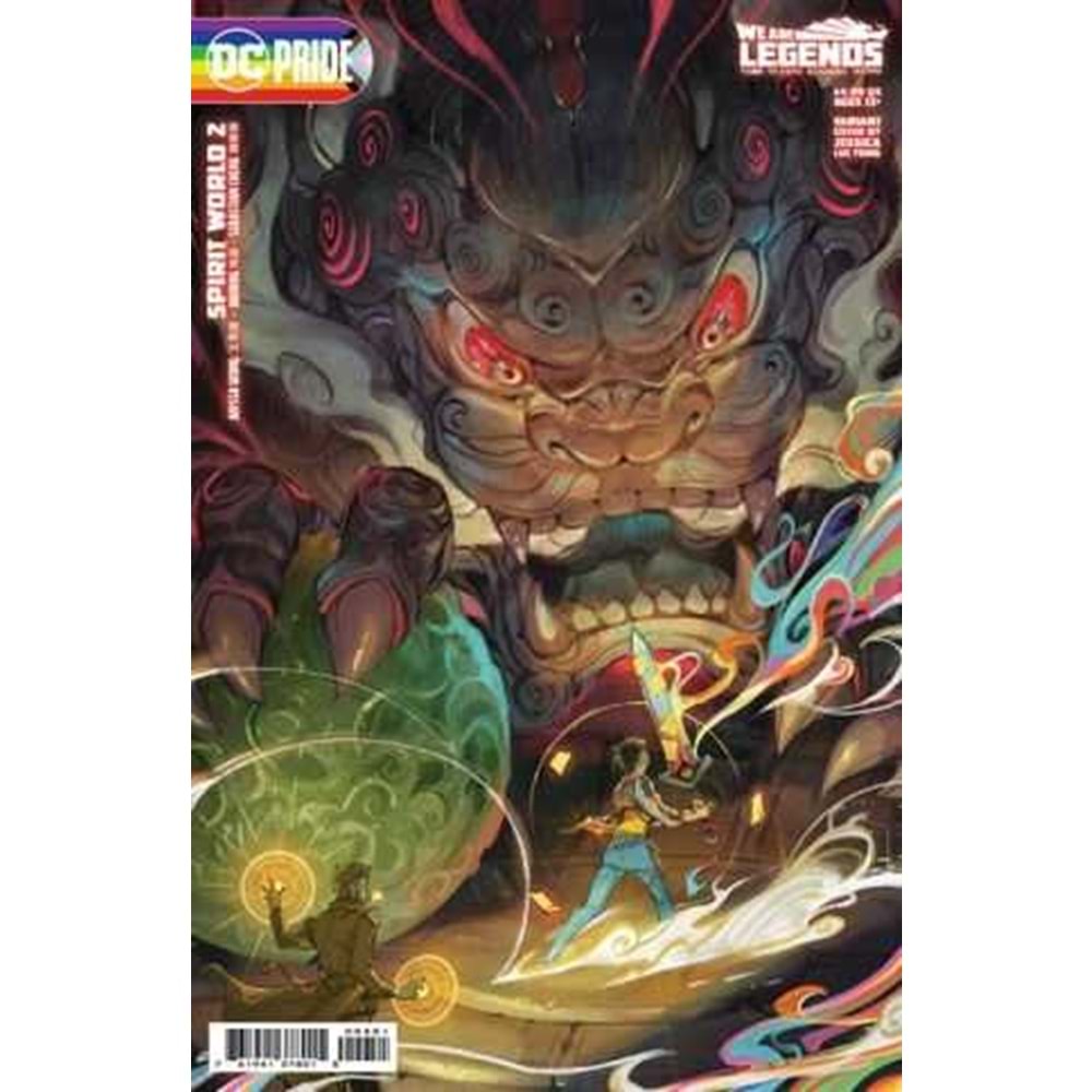 SPIRIT WORLD # 2 (OF 6) COVER C JESSICA LUI FONG DC PRIDE CARD STOCK VARIANT