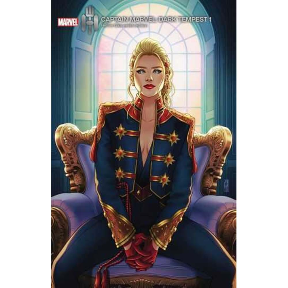 CAPTAIN MARVEL DARK TEMPEST # 1 JEN BARTEL HELLFIRE GALA VARIANT