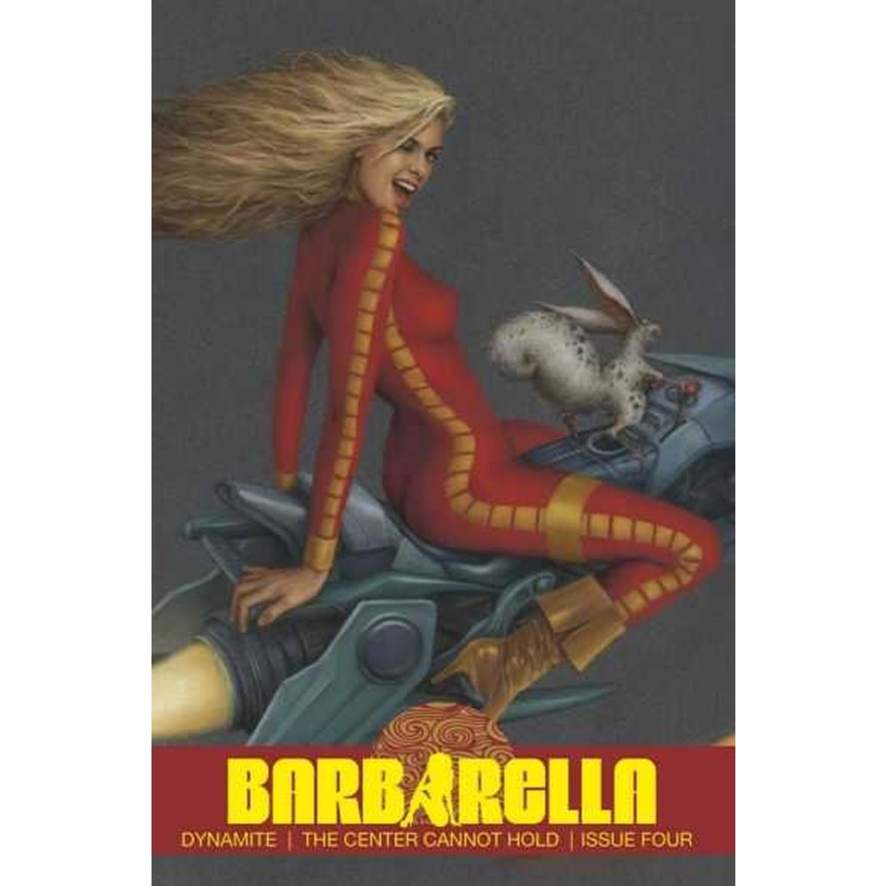 BARBARELLA CENTER CANNOT HOLD # 4 COVER B CELINA
