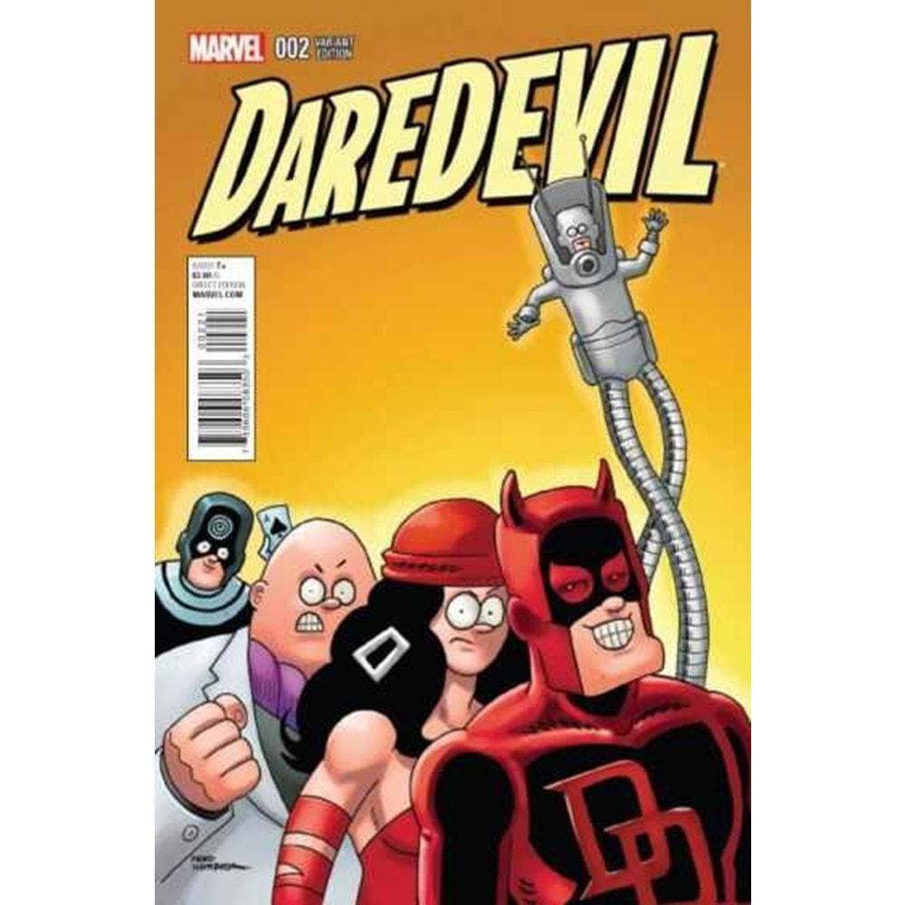 DAREDEVIL (2015) # 2 1:10 HEMBECK VARIANT