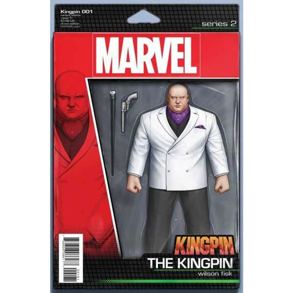 KINGPIN (2017) # 1 CHRISTOPHER ACTION FIGURE VARIANT