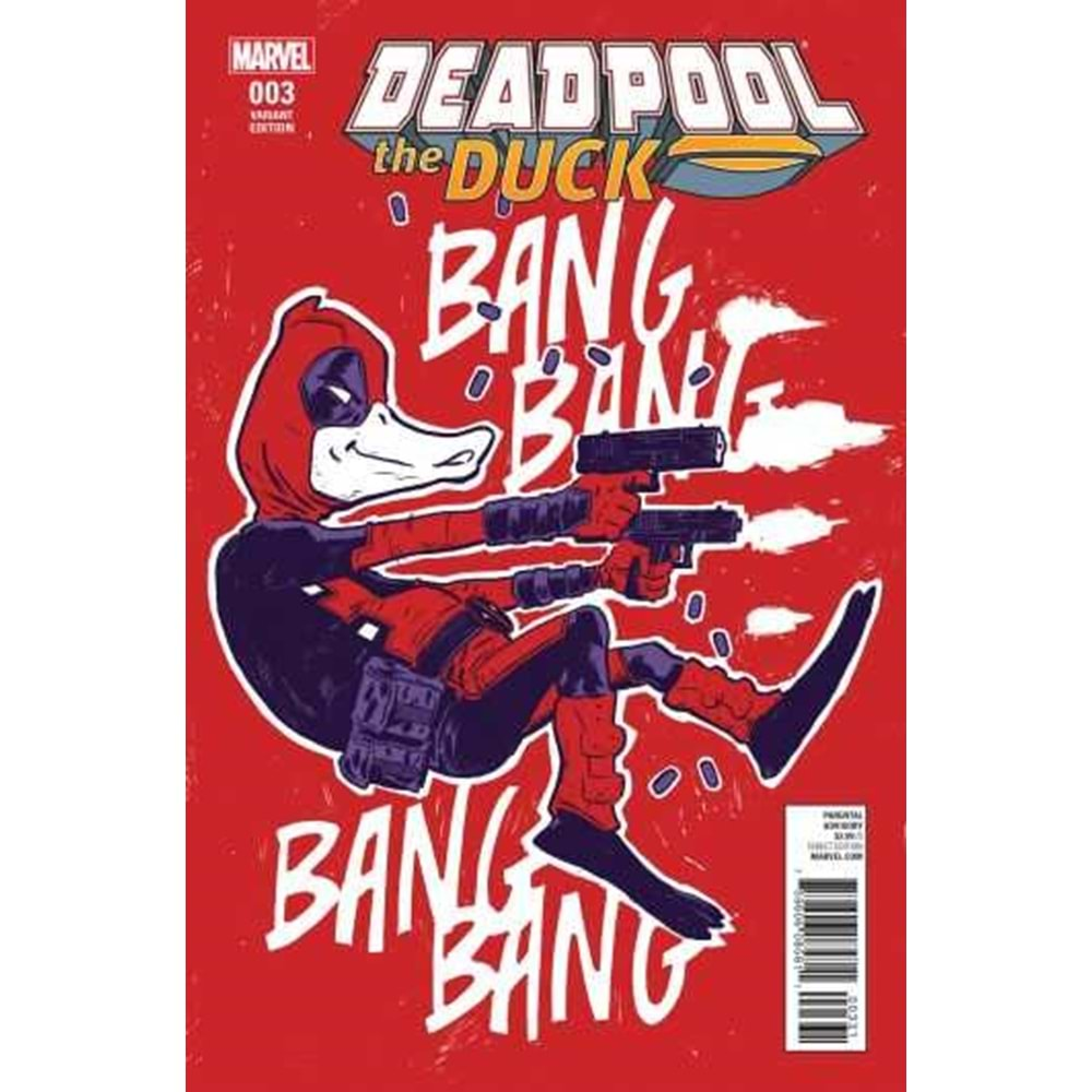 DEADPOOL THE DUCK # 3 1:25 WALSH VARIANT