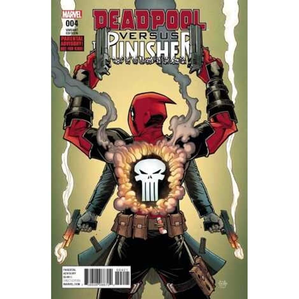 DEADPOOL VS PUNISHER # 4 ROCHE VARIANT