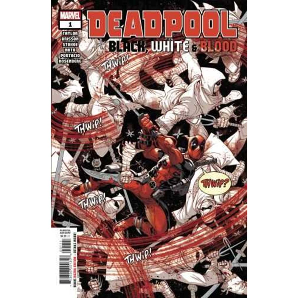 DEADPOOL BLACK WHITE BLOOD # 1 (OF 4)