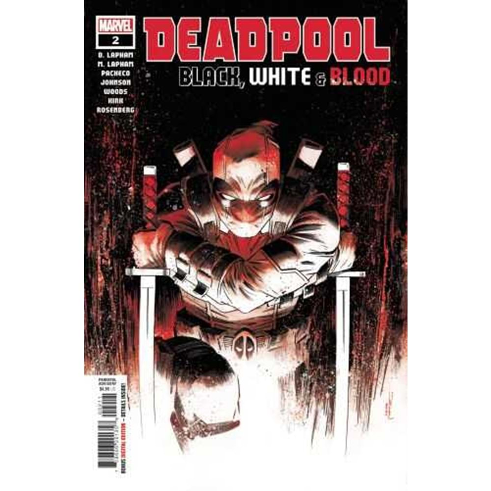 DEADPOOL BLACK WHITE BLOOD # 2 (OF 4)