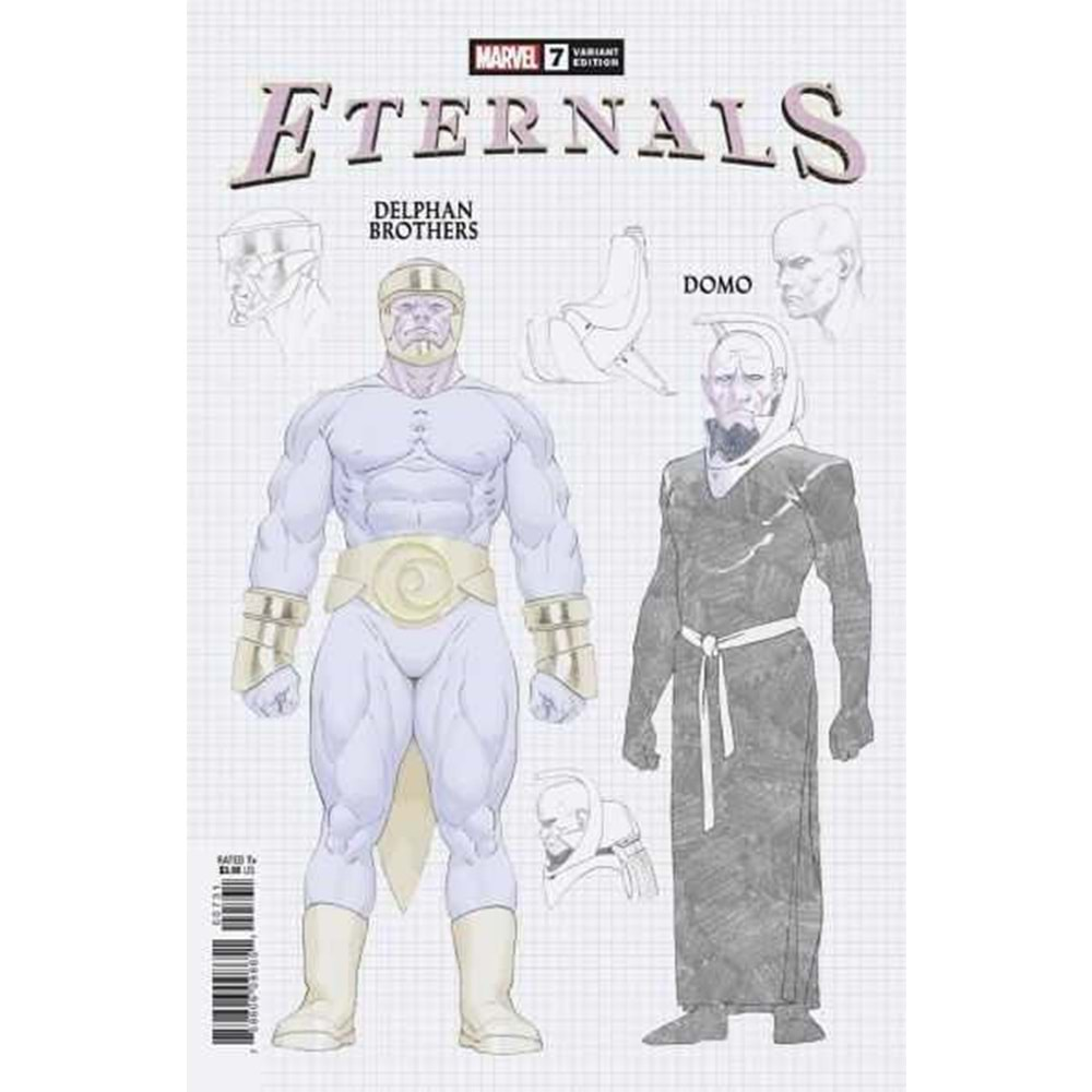 ETERNALS (2021) # 7 1:10 RIBIC DESIGN VARIANT