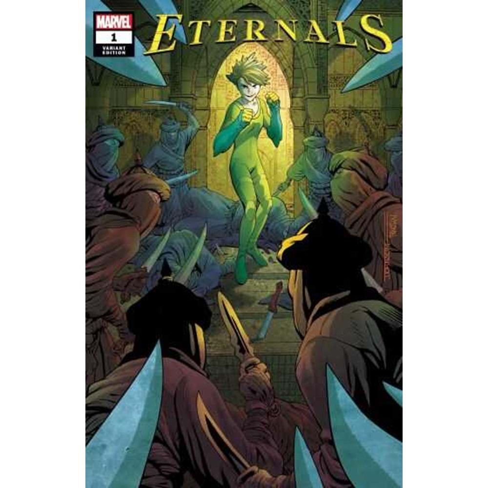 ETERNALS (2021) # 1 JEFF JOHNSON VARIANT